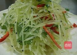 爽口笋丝的做法图解4