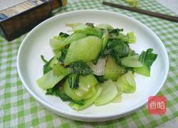 橄榄油炒油菜的做法图解9