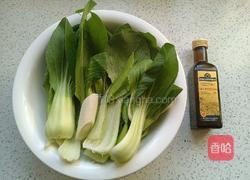橄榄油炒油菜的做法图解2