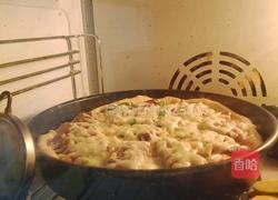 腊肠鲜蔬披萨的做法图解10