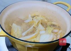 大白菜猪肉豆腐炖粉条的做法图解3