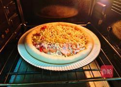 火腿培根披萨的做法图解17