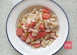 海鲜菇炒火腿肠的做法图解11