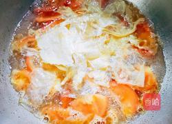 西红柿鸡蛋豆腐皮汤的做法图解8