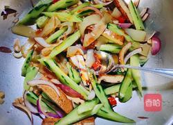 凉皮香干拌黄瓜的做法图解10