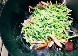 蒜苔肉沫炒香干的做法图解7