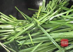 韭菜炒虾米的做法图解5