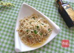 橄榄油金针菇的做法图解1