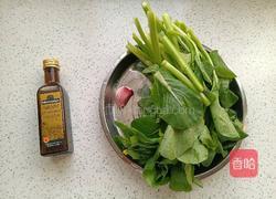 橄榄油炒菜芯的做法图解2