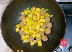 土豆烧牛肉丸的做法图解12