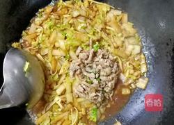 白菜炒肉丝的做法图解8