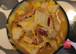 家常版白菜炖五花肉的做法图解10