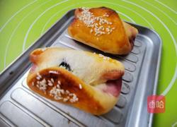 黄油面包(桑椹果酱)面包的做法图解14