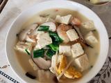 虾仁豆腐汤(三鲜汤)的做法[图]