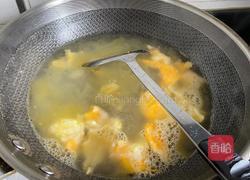 虾仁豆腐汤(三鲜汤)的做法图解2