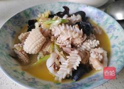 葱爆鱿鱼卷的做法图解11