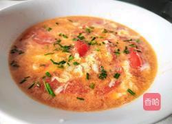 西红柿蛋花汤的做法图解9