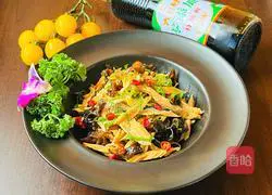 Illustration of how to mix yuba with ears 8