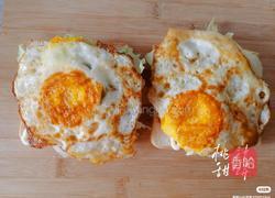 海苔肉松三明治的做法图解3