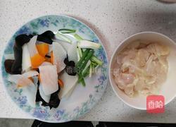 山药炒鱼片的做法图解2