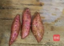 煎红薯片的做法图解1