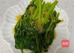 普宁豆酱炒菜心的做法图解4