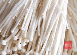 蒜蓉金针菇花甲的做法图解2