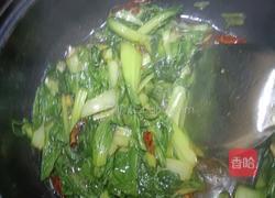 辣炒小青菜的做法图解6
