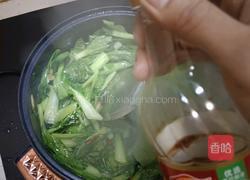 辣炒小青菜的做法图解9