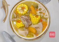 莲藕玉米炖排骨的做法图解7