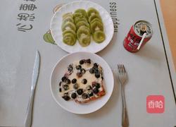 蓝莓爆浆吐司的做法图解1
