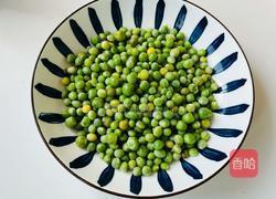 凉拌鲜豌豆米的做法图解4