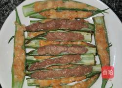 秋葵酿虾滑和牛肉滑的做法图解8