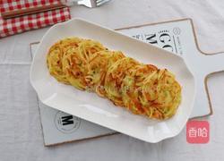 煎土豆丝饼十分钟快手早餐煎土豆丝饼儿童早餐营养中餐的做法图解6