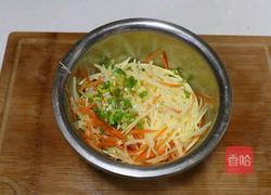 煎土豆丝饼十分钟快手早餐煎土豆丝饼儿童早餐营养中餐的做法图解2