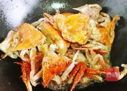 梭子蟹炒年糕的做法图解4