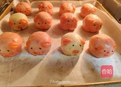 小猪蛋黄酥（奶香椰蓉馅）的做法图解23