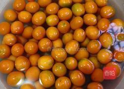 金桔果干的做法图解1