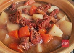 牛肉萝卜煲的做法图解11