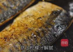 黑松露酱香煎青花鱼的做法图解8
