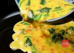 菠菜鸡蛋卷的做法图解5