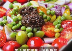 黑松露地中海烤巴沙鱼的做法图解5