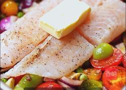 黑松露地中海烤巴沙鱼的做法图解6