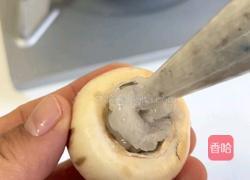 爆汁口蘑小汉堡的做法图解3