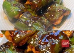 尖椒酿虾滑的做法图解5