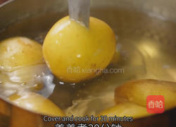 黑松露酱土豆烩章鱼的做法图解2