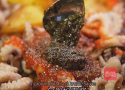 黑松露酱土豆烩章鱼的做法图解9