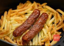 黑松露白酱薯条的做法图解1