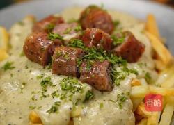 黑松露白酱薯条的做法图解9