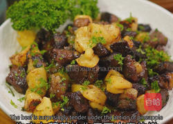 黑松露菠萝牛肉的做法图解8